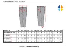 CHANDAL PANTALON T-4